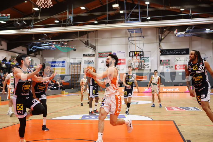 Basketball Superliga 2024/25, 4.Plazierungsrunde Klosterneuburg Dukes vs. Gmunden Swans