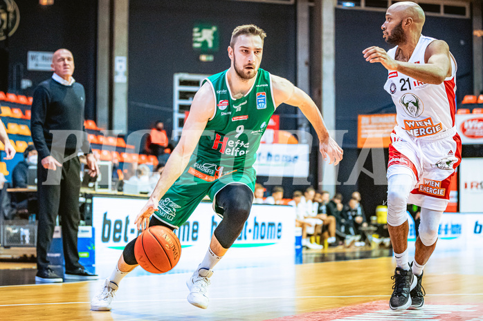 Basketball Basketball Superliga 2021/22, Grunddurchgang 7.Runde BC Vienna vs. Kapfenberg Bulls
