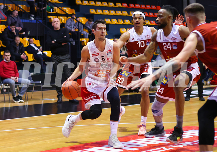 Basketball Superliga 2022/23, Grunddurchgang 12.Runde BC Vienna vs. Traiskirchen Lions


