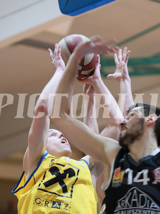 Basketball ABL 2016/17 Grunddurchgang 26.Runde UBSC Graz vs. Traiskirchen Lions


