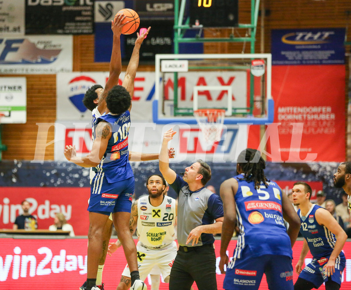 Basketball Superliga 2024/25, Grunddurchgang 22.Runde Gmunden Swans vs. Oberwart Gunners