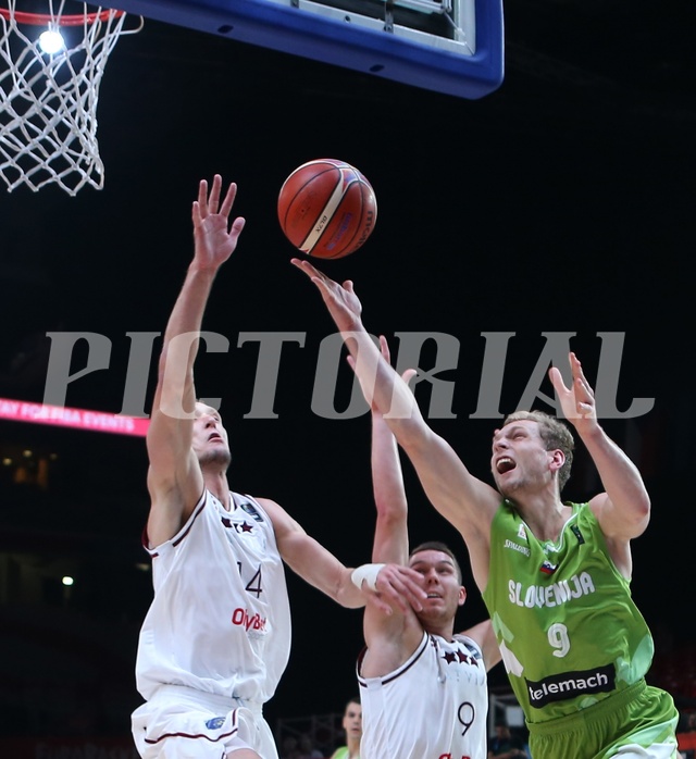 Basketball Eurobasket 2015  Team Latvia vs. Team Slovenia


