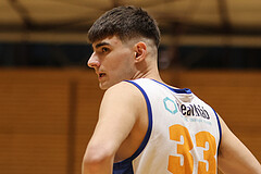 Basketball Zweite Liga 2024/25, Grunddurchgang 19.Runde Raiders Tirol vs. BBU Salzburg


