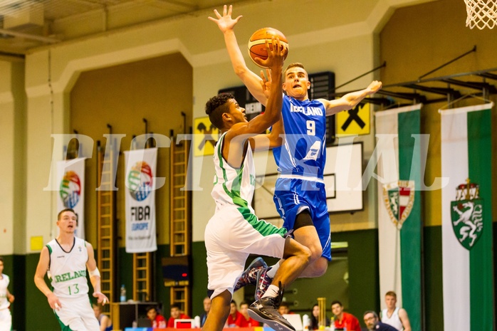 FIBA U18 European Championship Men 2015 DIV B Team Ireland vs Team Iceland 