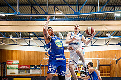 Basketball, Admiral Basketball Superliga 2019/20, Platzierungsrunde 3.Runde, Oberwart Gunners, Gmunden Swans, Sebastian Käferle (7)