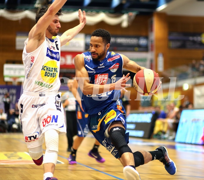 Basketball ABL 2015/16 Grundurchgang 28.Runde Gmunden Swans vs. Kapfenberg Bulls


