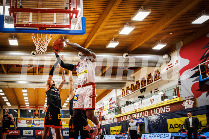 Basketball, win2day Basketball Superliga 2022/23, Grunddurchgang 14.Runde, Traiskirchen Lions, Fürstenfeld Panthers, 