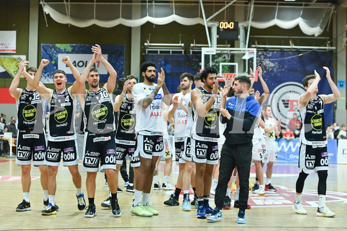 Basketball, Superliga 2023/24, Grunddurchgang 14. Runde, Flyers Wels vs. Gmunden,
