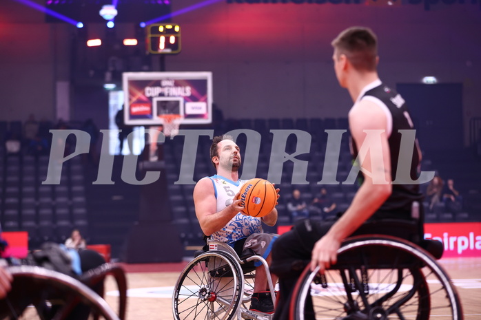 19.01.2025, Graz, Raiffeisen Sportpark, Rollstuhl BB Cup 2025, Finale, Flinkstones Graz vs Sitting Bulls Klosterneuburg,  