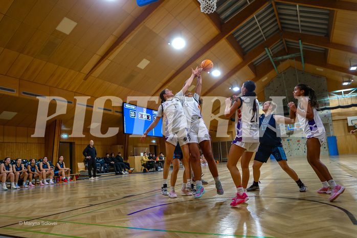 01.12.2024 Österreichischer Basketballverband 2024/25, SLWU19, Vienna United vs. Vienna Timberwolves