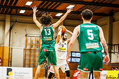Basketball, Basketball Zweite Liga 2024/25, Grunddurchgang 19.Runde, Mattersburg Rocks, Future Team Steiermark, Tobias Winkler (9)