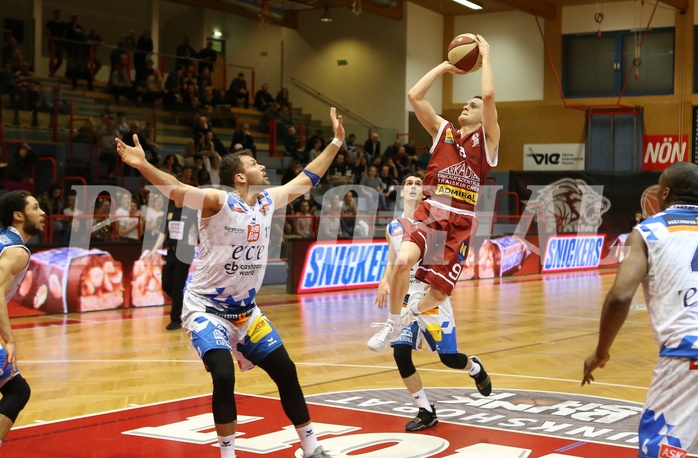 Basketball ABL 2017/18, Grunddurchgang 27.Runde Traiskirchen Lions vs. Kapfenberg Bulls
