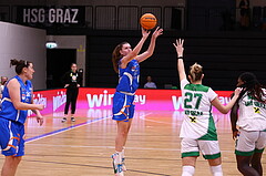 18.11.2023, Graz, Raiffeisen Sportpark, Basketball Damen Superliga 2022/23, Grunddurchgang, 4.Runde, UBI Holding Graz vs. DBB OCS Diamond Ladies Wels ,  