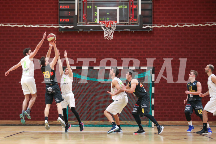 Basketball 2.Bundesliga 2019/20, Grunddurchgang 21.Runde Basket Flames vs. Jennersdorf Blackbirds