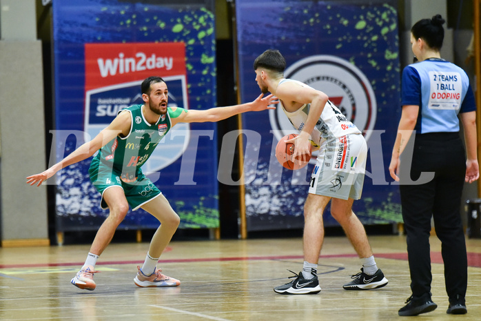 Win2Day Basketball Superliga 2022/23, Grunddurchgang 19.Runde, Flyers Wels vs. Kapfenberg,
