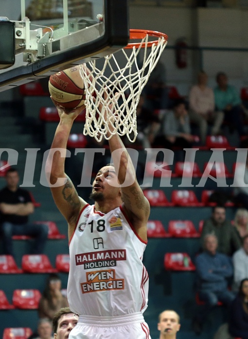 Basketball ABL 2015/16 Playoff Viertelfinale Spiel 1 BC Vienna vs FÃ¼rstenfeld Panthers

