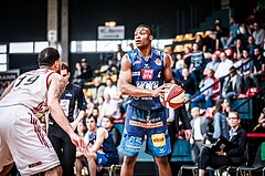 Basketball, ABL 2017/18, Playoff HF Spiel 3, BC Vienna, Kapfenberg Bulls, Kareem Jamar (4)