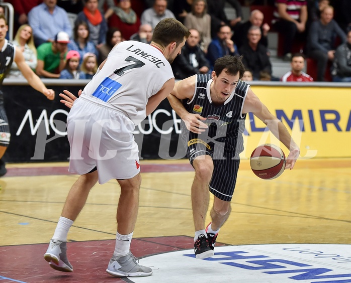 Basketball ABL 2015/16 Grunddurchgang 28.Runde WBC Wels vs Guessing Knights