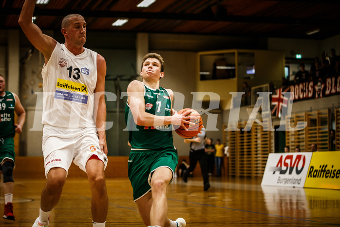 Basketball, Basketball Austria Cup 2021/22, Vorrunde, Mattersburg Rocks, Future Team Steiermark, Miro Zapf (7)
