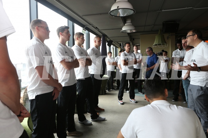 Basketball ÖBV 2019, Pressekonferenz  vs. 



