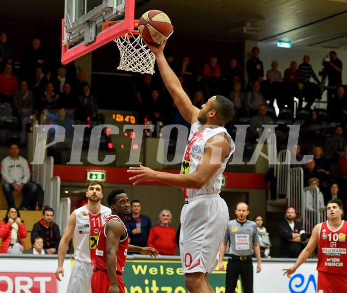 Basketball ABL 2017/18 Grunddurchgang 28. Runde Flyers Wels vs BC Vienna