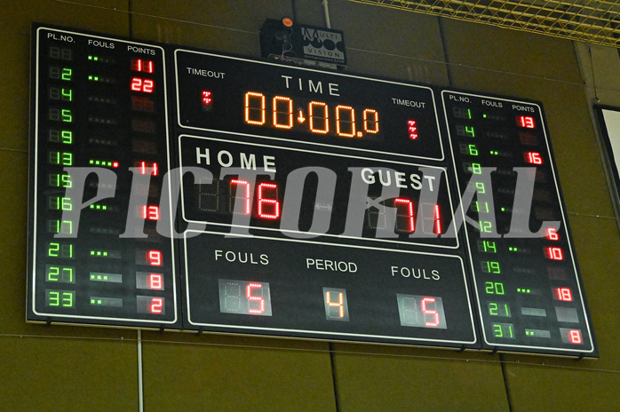 Basketball Austria Cup 2024/25, Viertelfinale Flyers Wels vs. Swans Gmunden,