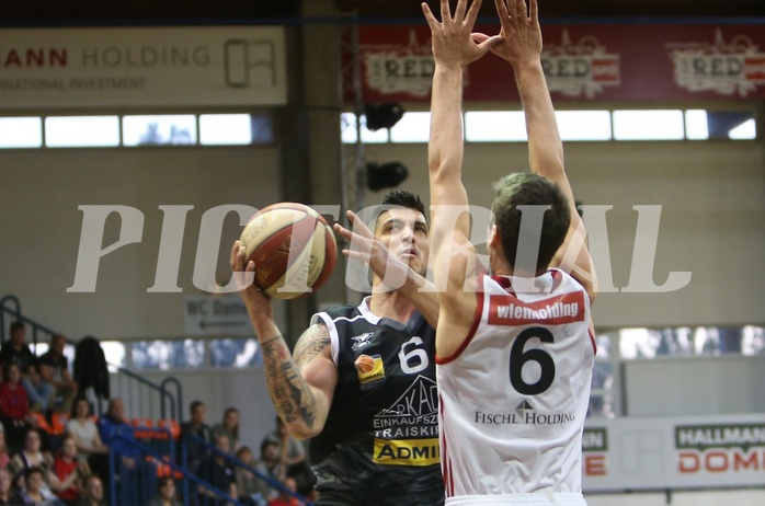 Basketball ABL 2015/16 Grunddurchgang 36.Runde BC Vienna vs. Traiskirchen Lions


