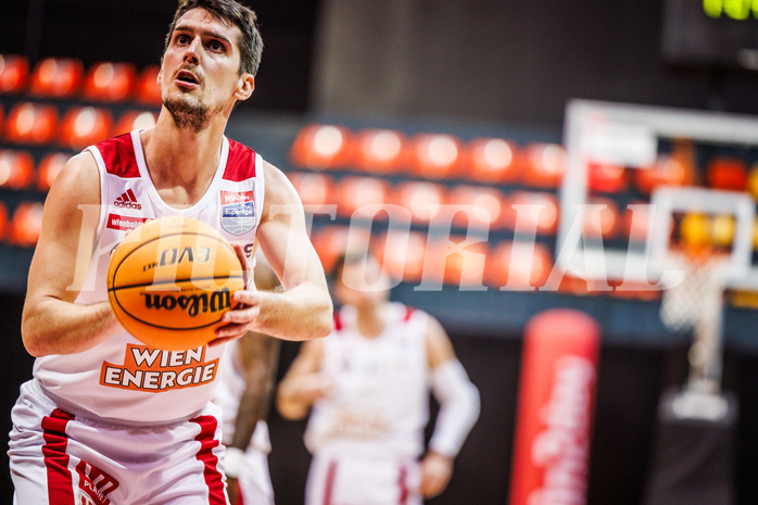 Basketball, win2day Basketball Superliga 2023/24, Grunddurchgang 12.Runde, BC Vienna, Kapfenberg Bulls, Bogic Vujosevic (5)