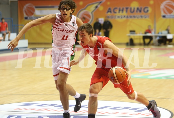 Basketball FIBA U18 European Championship Men 2015 DIV B Team Portugal vs. Team Austria


