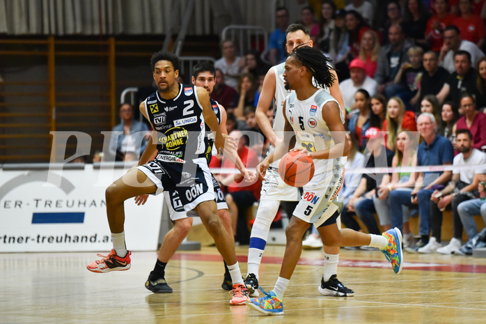 Win2Day Basketball Superliga 2022/23, Playoff,
Semifinale Spiel 2, Flyers Wels vs Swans Gmunden,