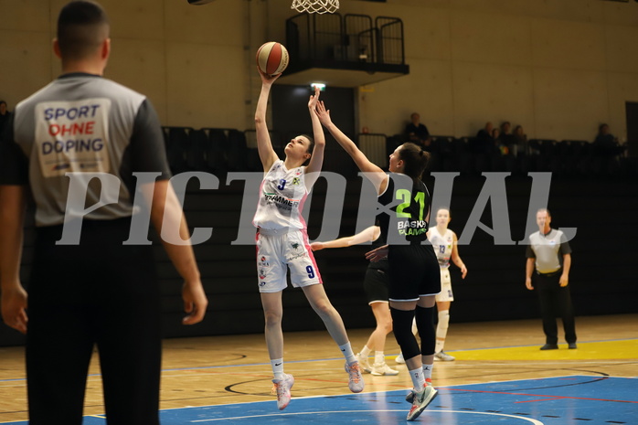 20.03.2022, Basketball Damen Superliga 2021/22, Grunddurchgang 10.Runde, UBSC-DBBC Graz vs. Basket Flames,  