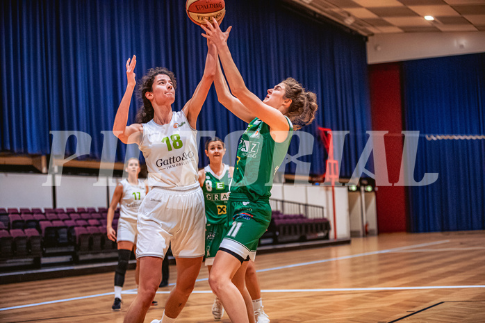 Basketball Austria Damen Cup 2021/22, Cup Viertelfinale Basket Flames vs. UBI Graz
