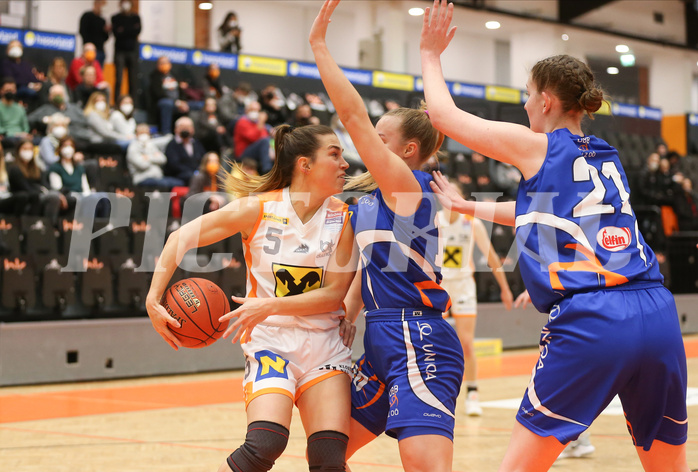 Basketball Damen Superliga 2021/22, Halbfinale Spiel 1 BK Duchess Klosterneuburg vs. DBB LZ OÖ


