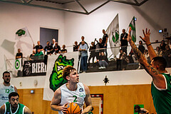Basketball, Basketball Zweite Liga 2024/25, Grunddurchgang 16.Runde, UDW Alligators, KOS Celovec, Luis Göd (2)