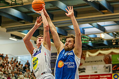 Basketball Superliga 2023/24, Playoff, Viertelfinale Spiel 1 Gmunden Swans vs. Oberwart Gunners


