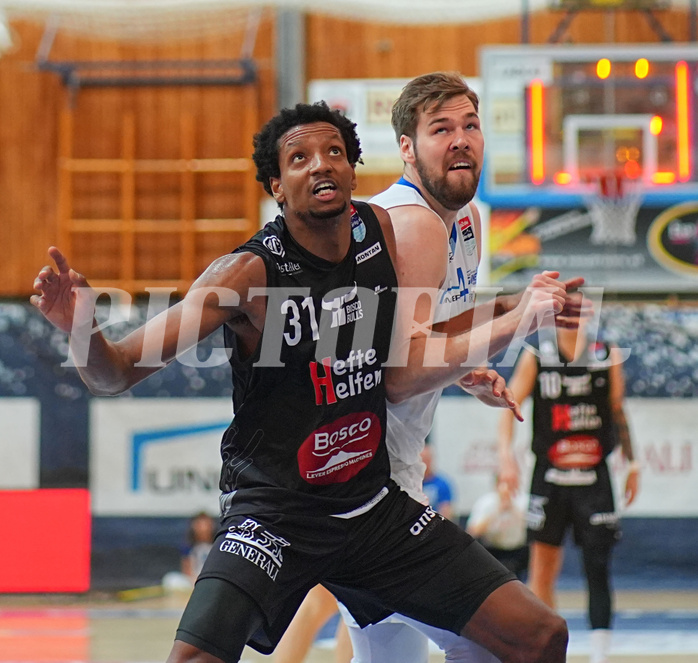 Basketball Superliga 2024/25, Playoffs, Viertelfinale Spiel 1 Oberwart Gunners vs. Kapfenberg Bulls