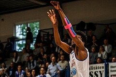 Basketball, ABL 2018/19, Playoff HF Spiel 1, Oberwart Gunners, Gmunden Swans, Dwane Miner (6)