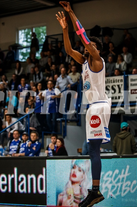 Basketball, ABL 2018/19, Playoff HF Spiel 1, Oberwart Gunners, Gmunden Swans, Dwane Miner (6)