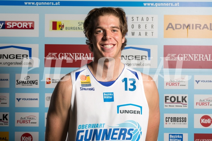 Basketball, ABL 2017/18, Teampictures, Oberwart Gunners, , Cody Wichman (13)