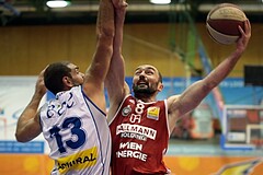 Basketball ABL 2016/17 Grunddurchgang 14. Runde Kapfenberg Bulls vs BC Vienna