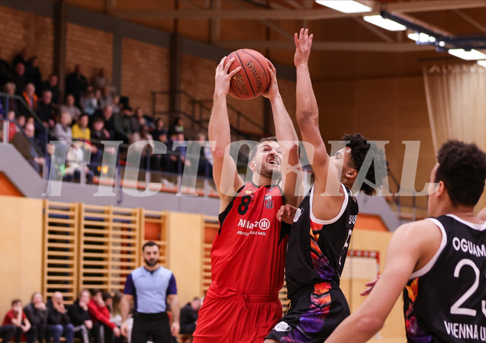 Basketball Zweite Liga 2022/23, Grunddurchgang 16.Runde Mistelbach Mustangs vs. Vienna United


