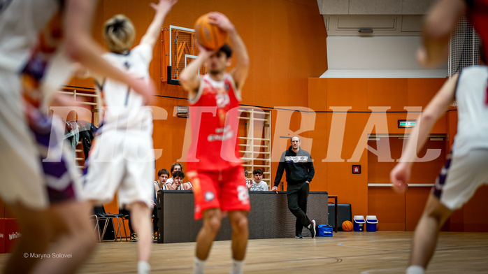 11.01.2025 Österreichischer Basketballverband 2024/25, SLMU19, Vienna United vs BC Vienna