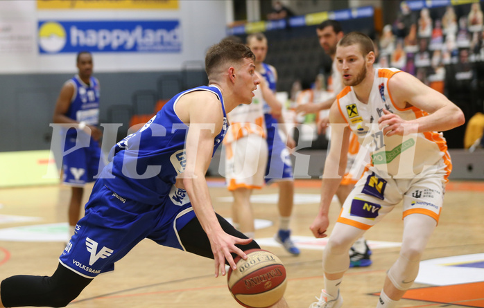 Basketball Superliga 2020/21, 7. Plazierungsrunde Klosterneuburg Dukes vs. Oberwart Gunners