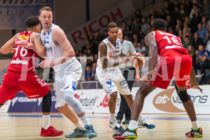 Basketball ABL 2015/16 Grunddurchgang 26.Runde Oberwart Gunners vs. BC Vienna