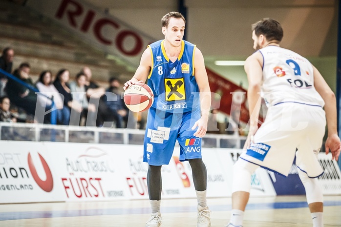 Basketball, ABL 2018/19, Grunddurchgang 9.Runde, Oberwart Gunners, UBSC Graz, Anton Maresch (8)