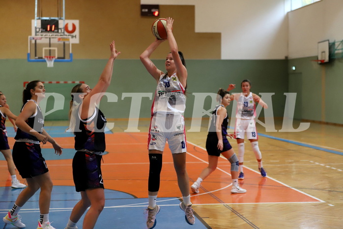 10.10.2021, Basketball Damen Superliga 2021/22, Grunddurchgang 2.Runde,  
UBSC-DBBC Graz vs. Vienna United 