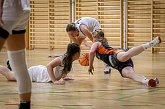 22.02.2025 Österreichischer Basketballverband 2024/25, SLWU19 Basket Flames UNION vs Basket Duchess