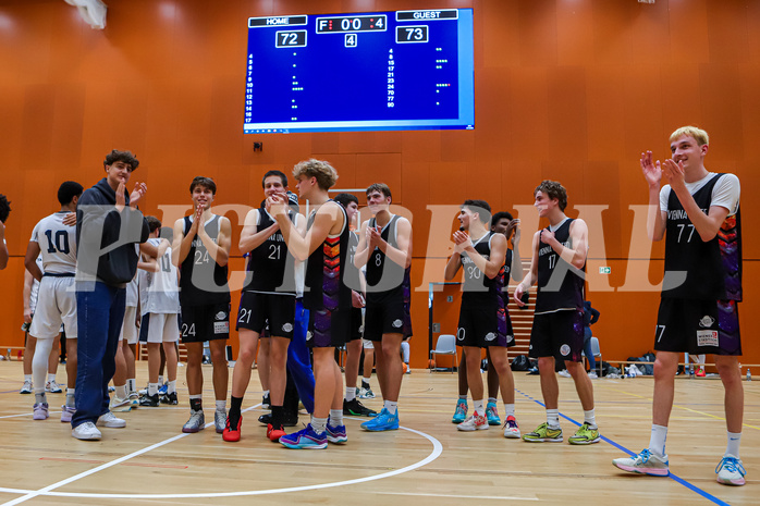 23.10.2024 Österreichischer Basketballverband 2024/25, SLMU19, Vienna Timberwolves vs. Vienna United
