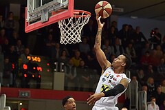 Basketball ABL 2015/16 Grunddurchgang 34. Runde WBC Wels vs Gmunden Swans