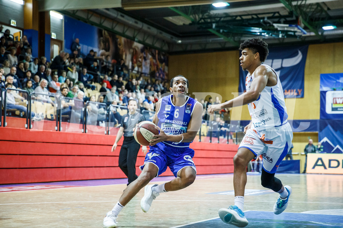 Basketball, Basketball Austria Cup, Achtelfinale, Kapfenberg Bulls, Oberwart Gunners, Lawrence Alexander (6)